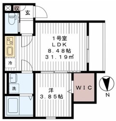 LUMO新松戸の物件間取画像